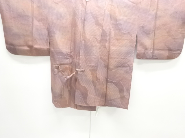 JAPANESE KIMONO / KASUMI PATTERN WOVEN DOCHUGI